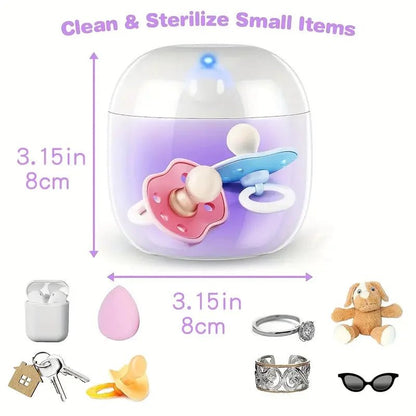 Mini UV Baby Pacifier Sterilizer Box - Cake Pops Parties