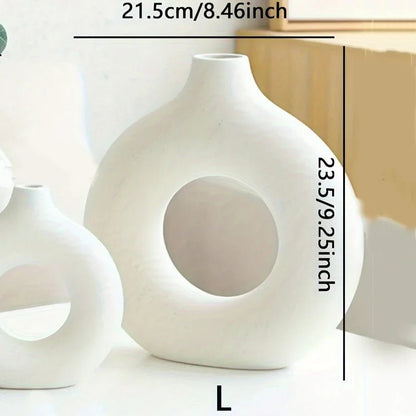 Modern Ceramic Donut Vase - Cake Pops Parties