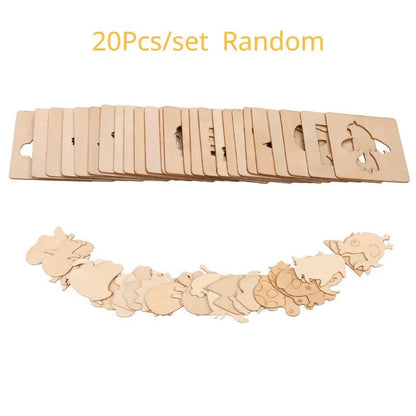 Montessori Kids Painting Stencil Set - Cake Pops Parties