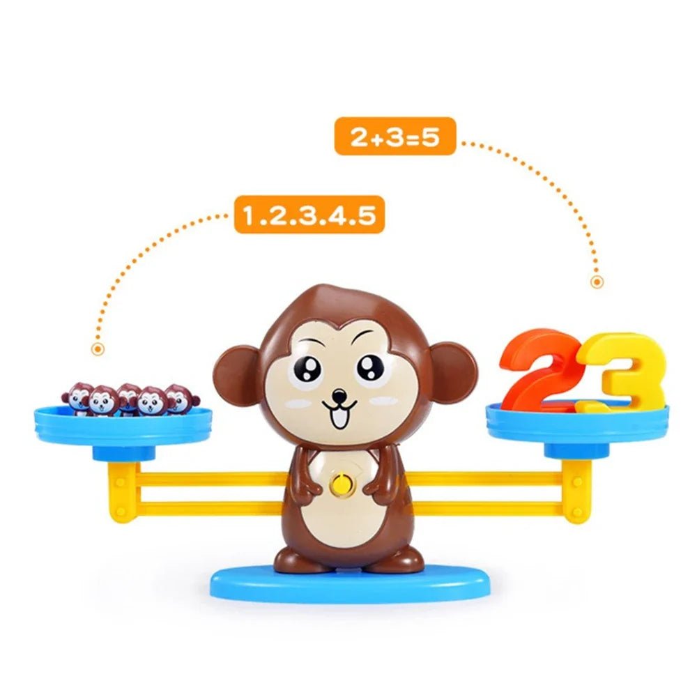 Montessori Monkey Balance Educational Toy - Cake Pops Parties