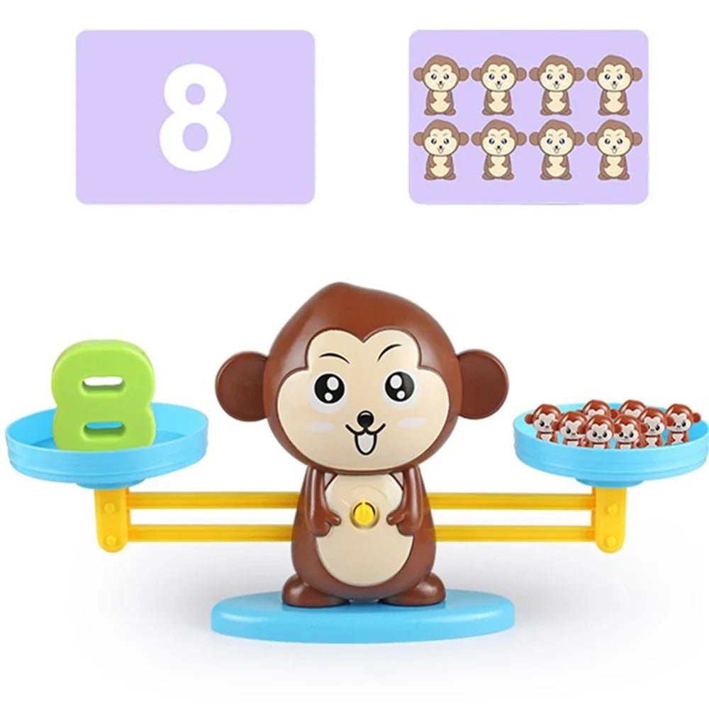 Montessori Monkey Balance Educational Toy - Cake Pops Parties
