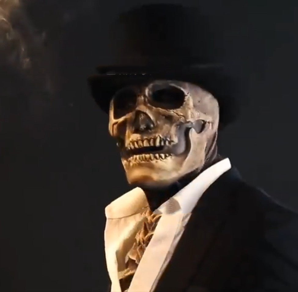 Movable Halloween Horror Skull Mask - Cake Pops Parties