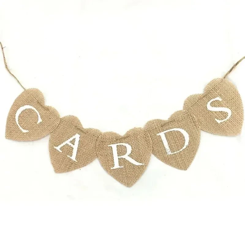 Mr. & Mrs. Just Married Burlap Bunting - Cake Pops Parties