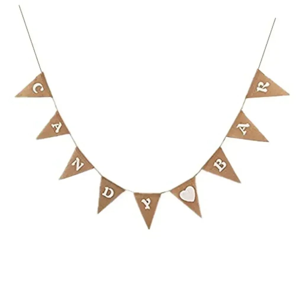 Mr. & Mrs. Just Married Burlap Bunting - Cake Pops Parties