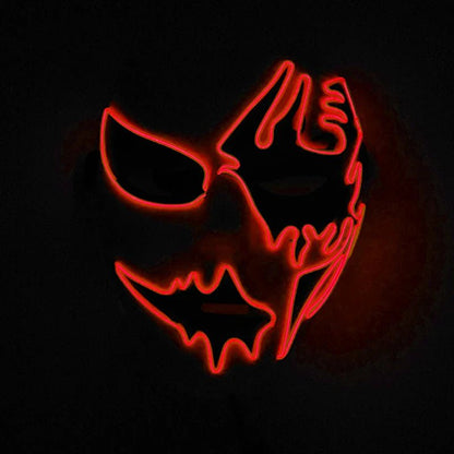 Neon Light LED Halloween Mask - Cake Pops Parties