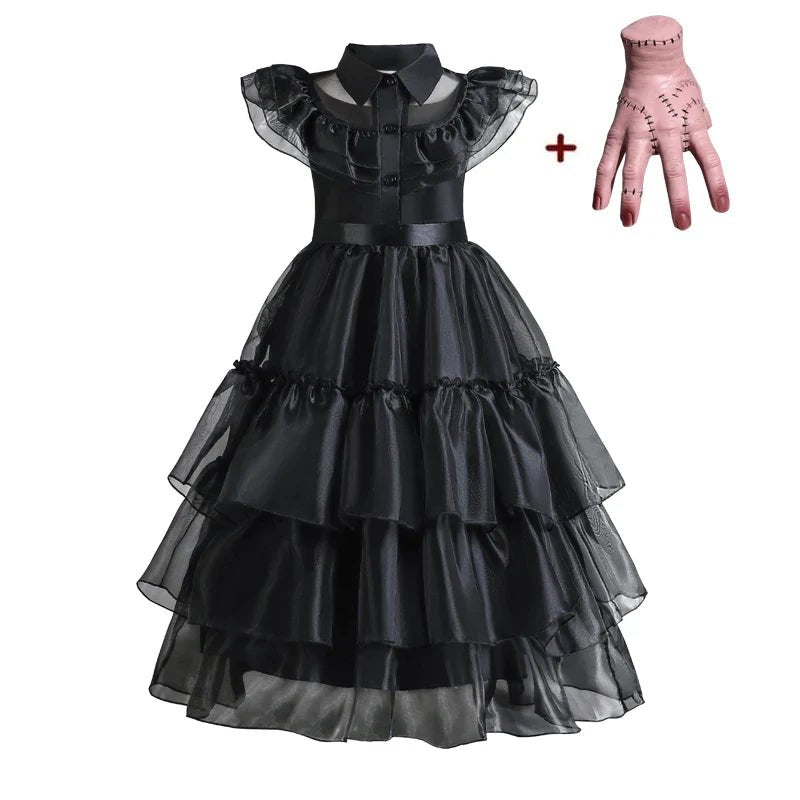 New Girls' Vestidos Mesh Party Dress - Cake Pops Parties