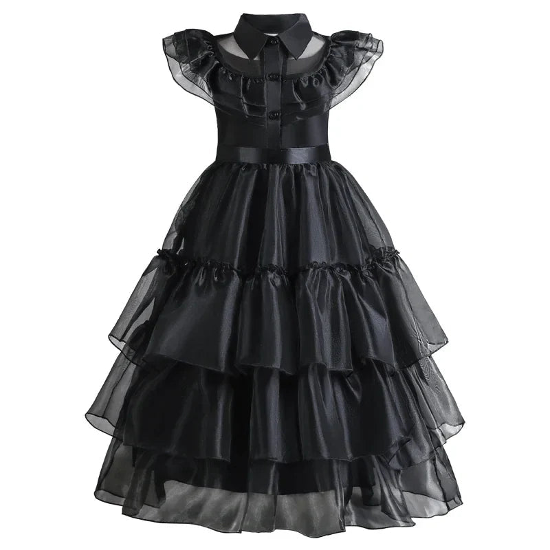 New Girls' Vestidos Mesh Party Dress - Cake Pops Parties