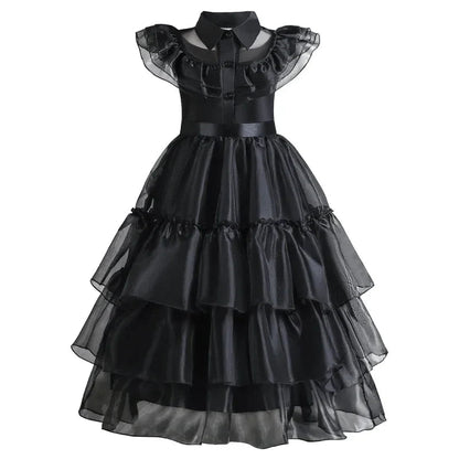 New Girls' Vestidos Mesh Party Dress - Cake Pops Parties