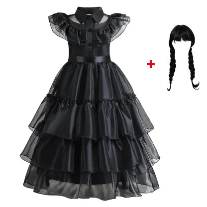 New Girls' Vestidos Mesh Party Dress - Cake Pops Parties