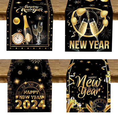New Year Black Gold Decoration Bundle - Cake Pops Parties