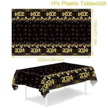 New Year Black Gold Decoration Bundle - Cake Pops Parties