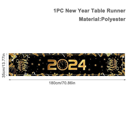 New Year Black Gold Decoration Bundle - Cake Pops Parties