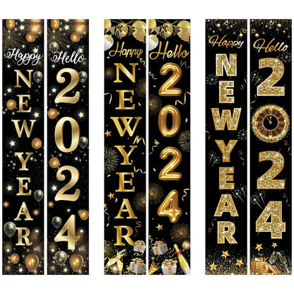 New Year Black Gold Decoration Bundle - Cake Pops Parties