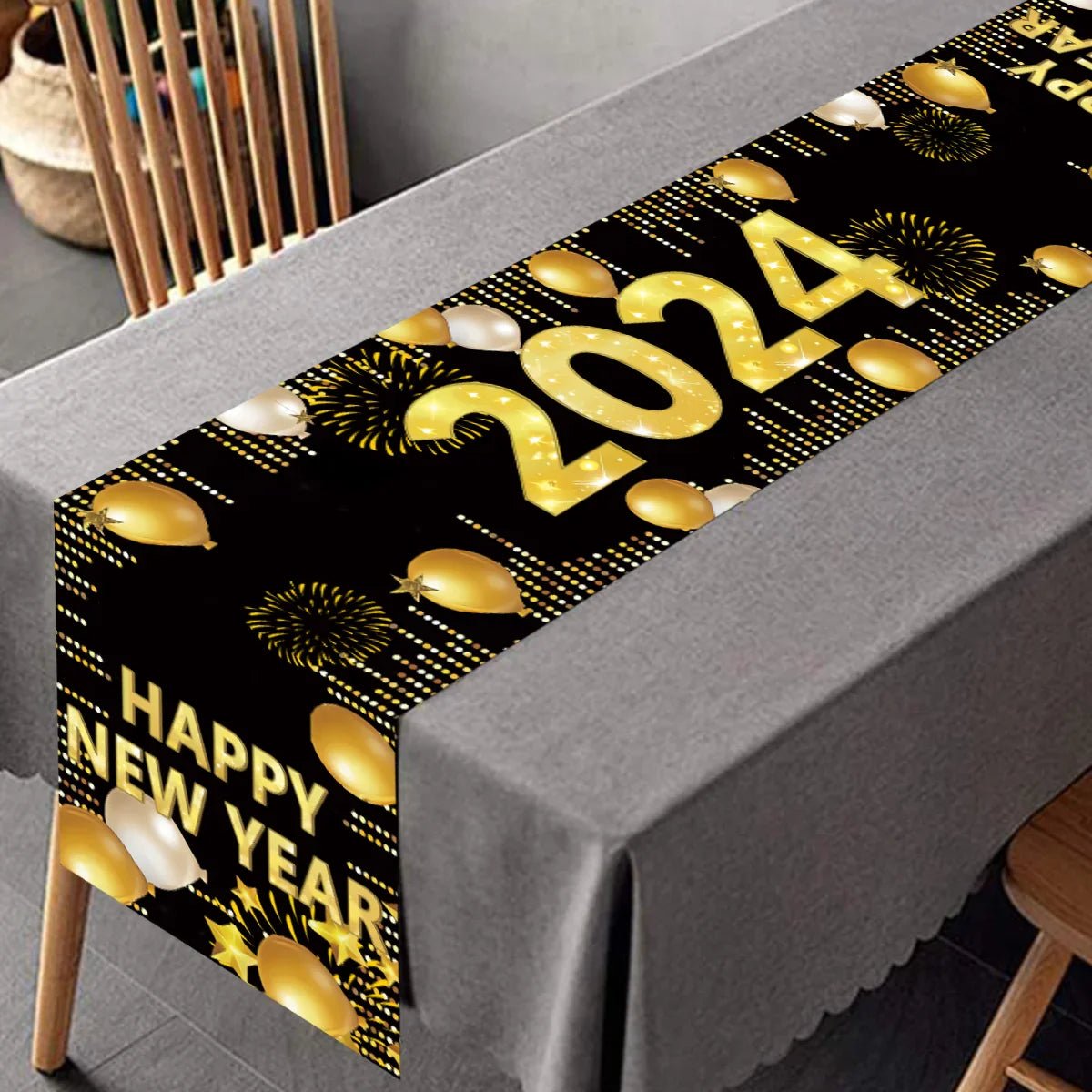 New Year Black Gold Decoration Bundle - Cake Pops Parties