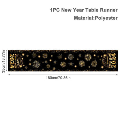 New Year Black Gold Decoration Bundle - Cake Pops Parties