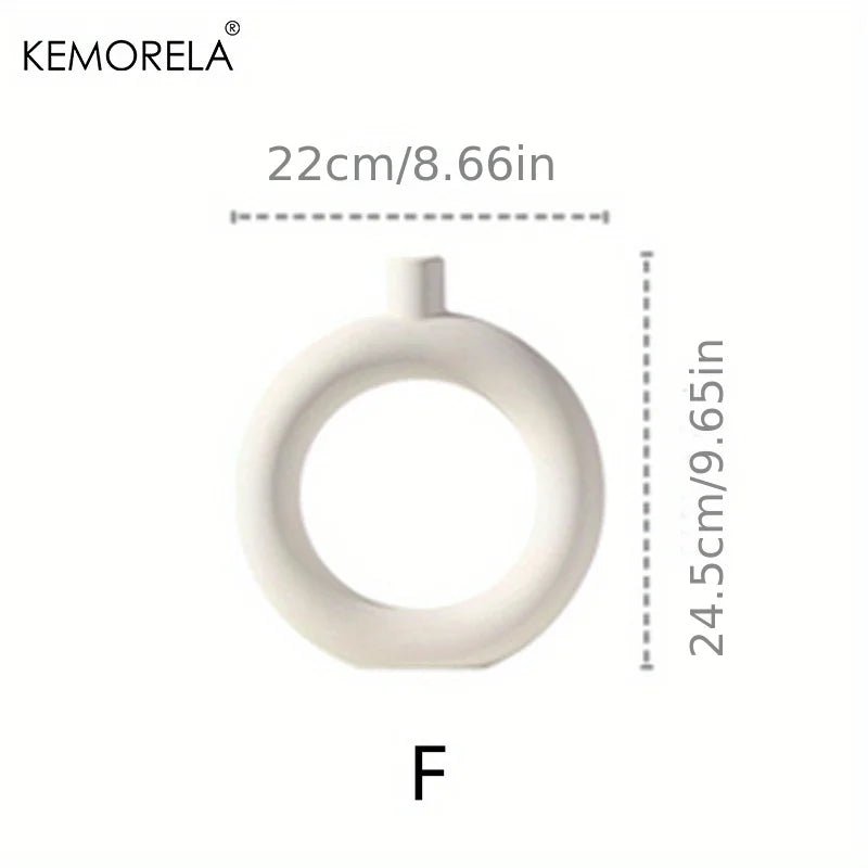 Nordic Ceramic Donut Vase - Cake Pops Parties