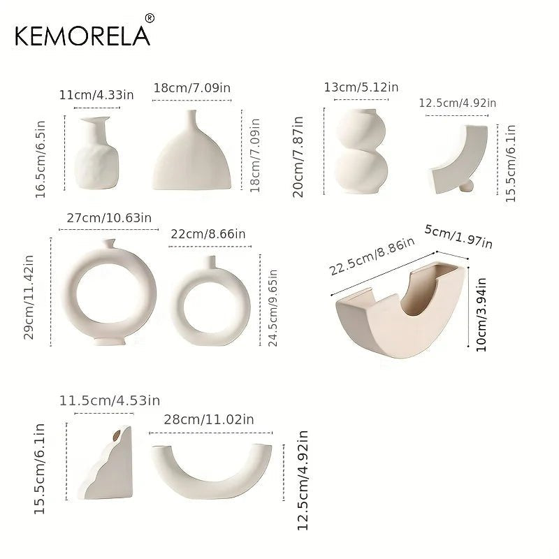 Nordic Ceramic Donut Vase - Cake Pops Parties