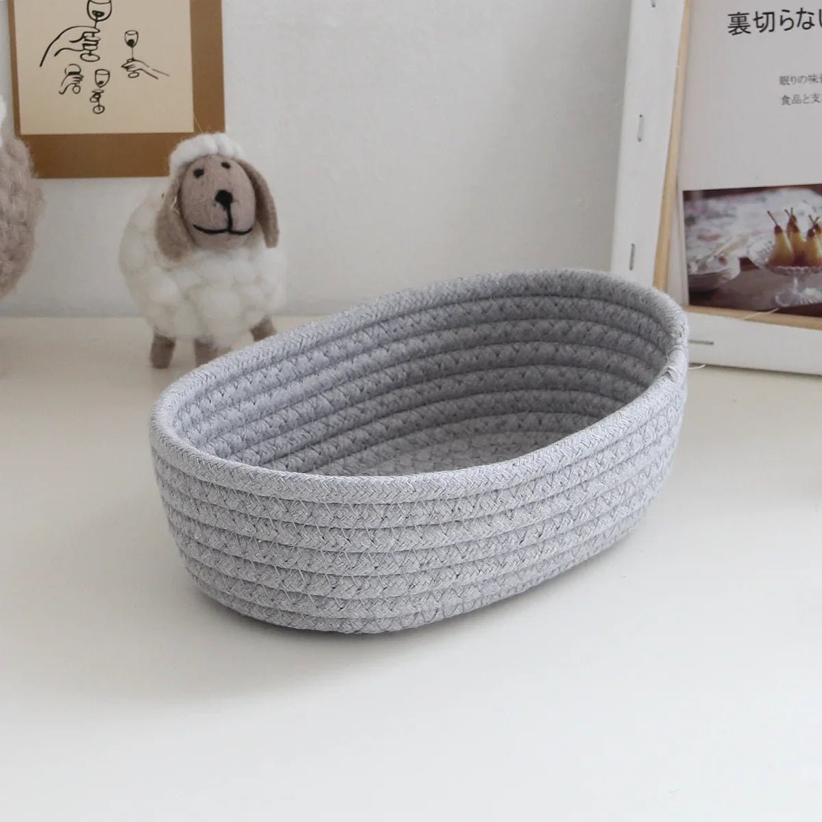 Nordic Cotton Rope Storage Baskets - Cake Pops Parties