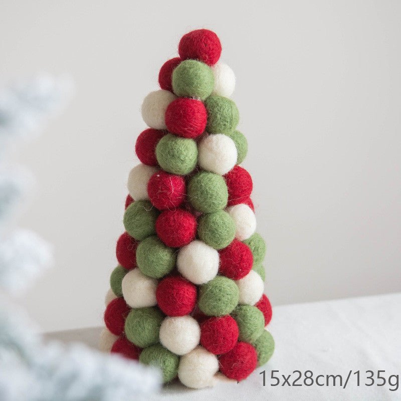 Nordic Felt Christmas Ornaments Set - Cake Pops Parties