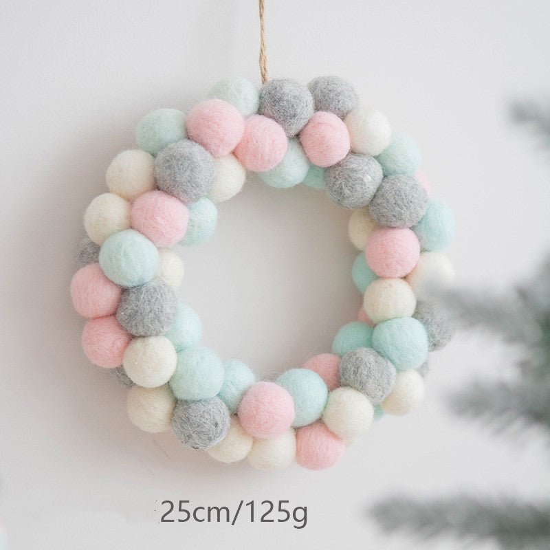 Nordic Felt Christmas Ornaments Set - Cake Pops Parties