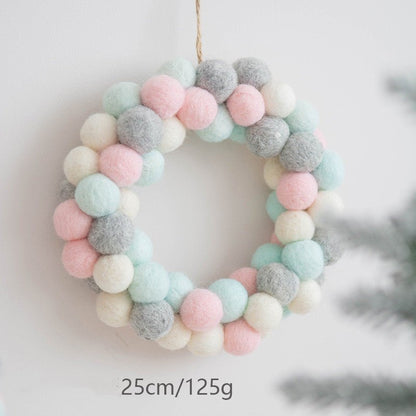 Nordic Felt Christmas Ornaments Set - Cake Pops Parties