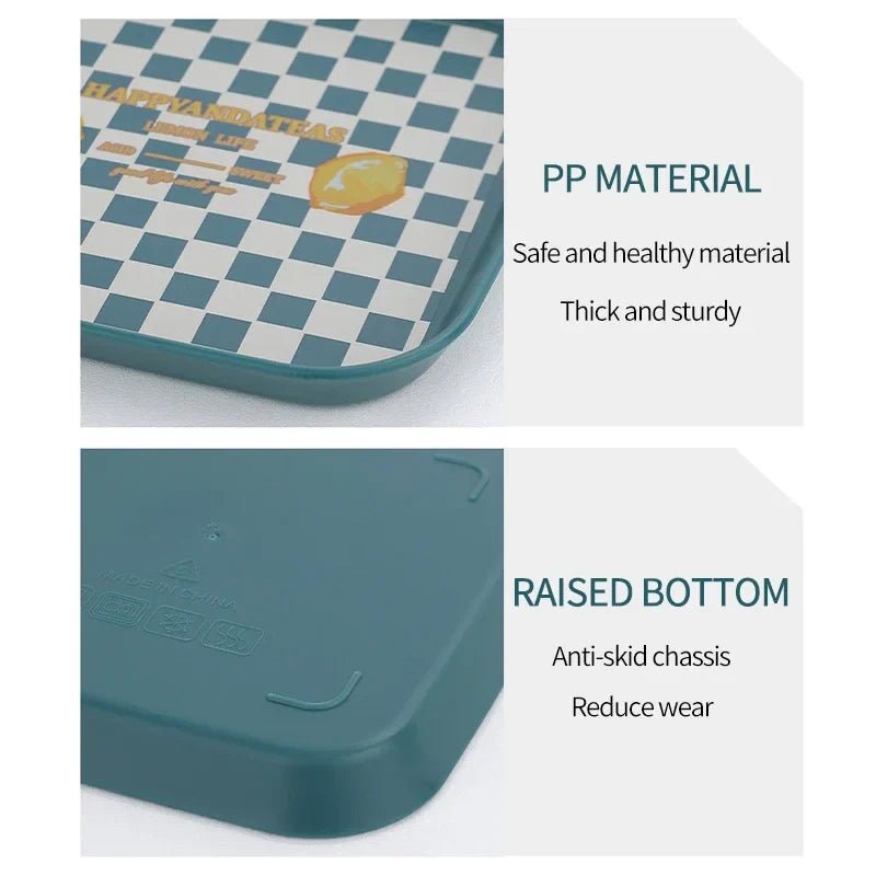 Nordic Plaid Storage Tray - Cake Pops Parties