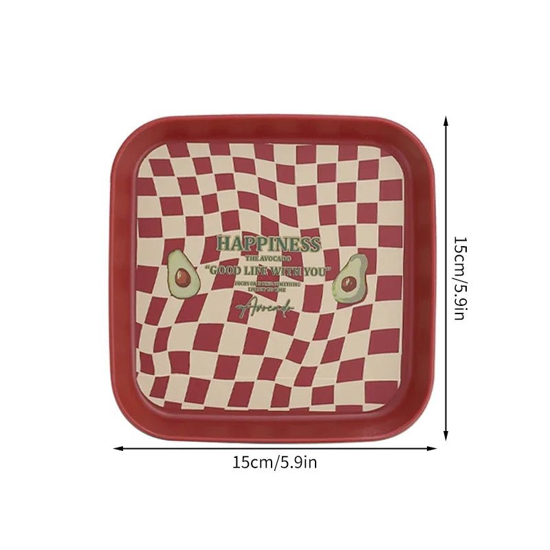 Nordic Plaid Storage Tray - Cake Pops Parties