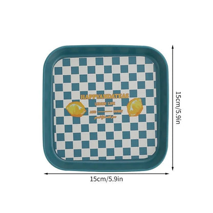 Nordic Plaid Storage Tray - Cake Pops Parties