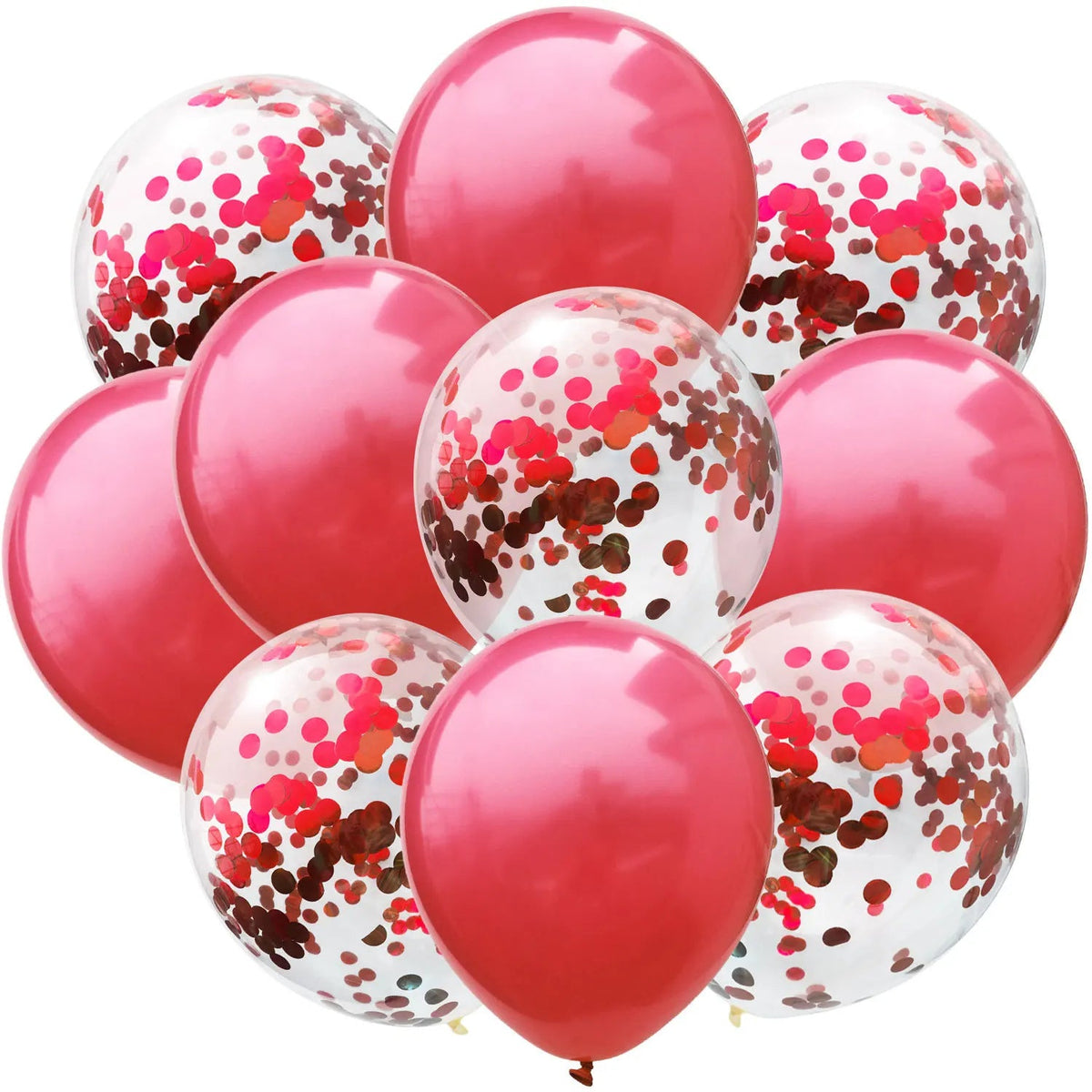 12inch Metallic Confetti Latex Balloons - Cake Pops Parties