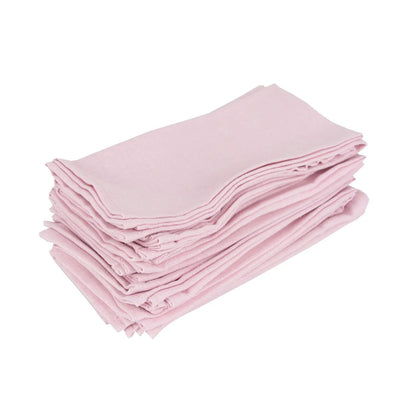 12 - Piece Cotton Linen Napkins Set - Cake Pops Parties