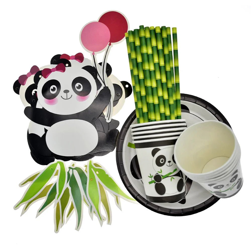Panda Party Decorations Bundle - Cake Pops Parties