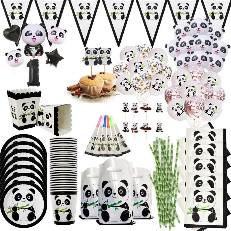 Panda Party Decorations Bundle - Cake Pops Parties