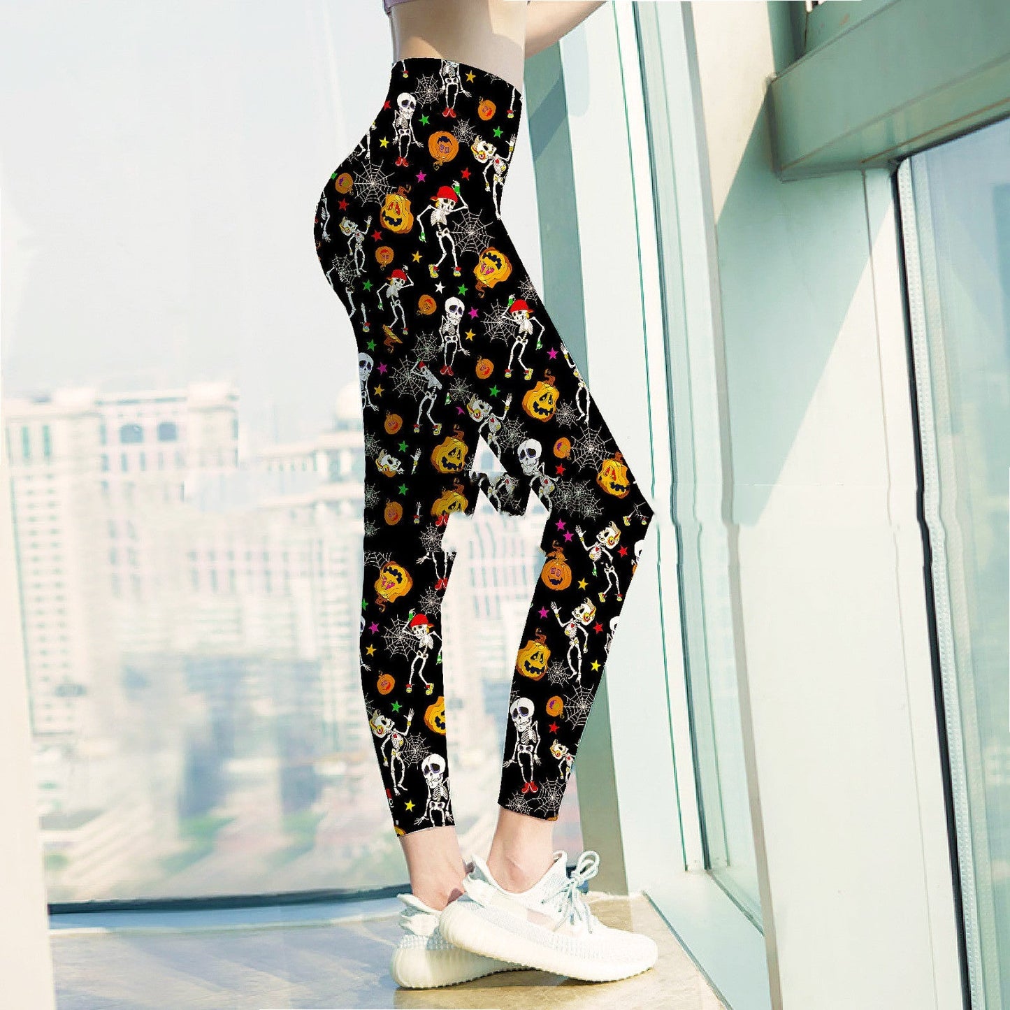 Personalized Christmas Leggings - Yoga Ready - Cake Pops Parties
