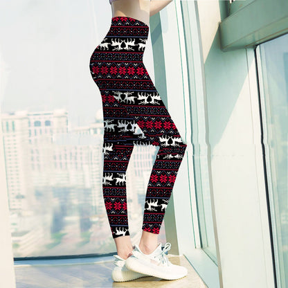 Personalized Christmas Leggings - Yoga Ready - Cake Pops Parties