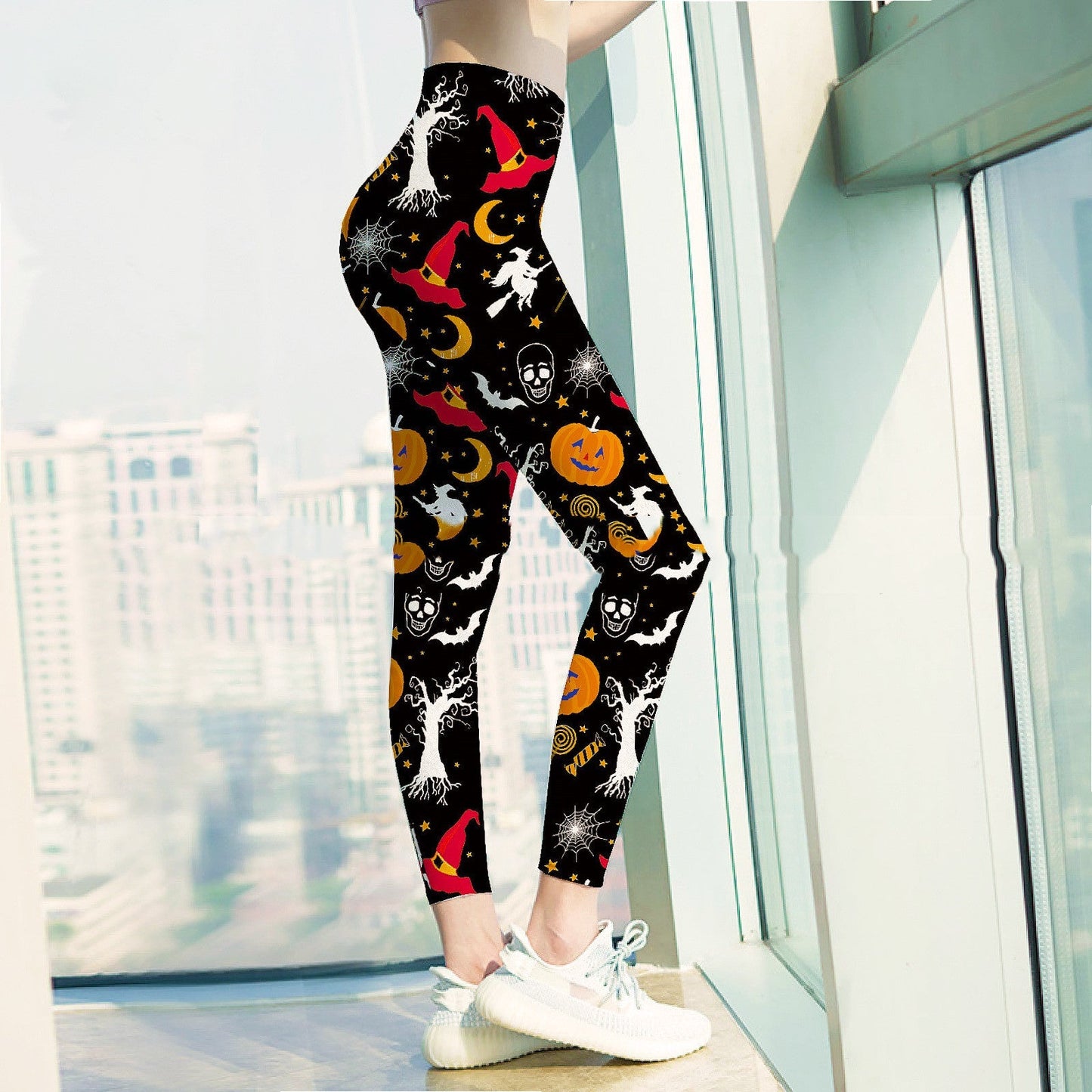 Personalized Christmas Leggings - Yoga Ready - Cake Pops Parties