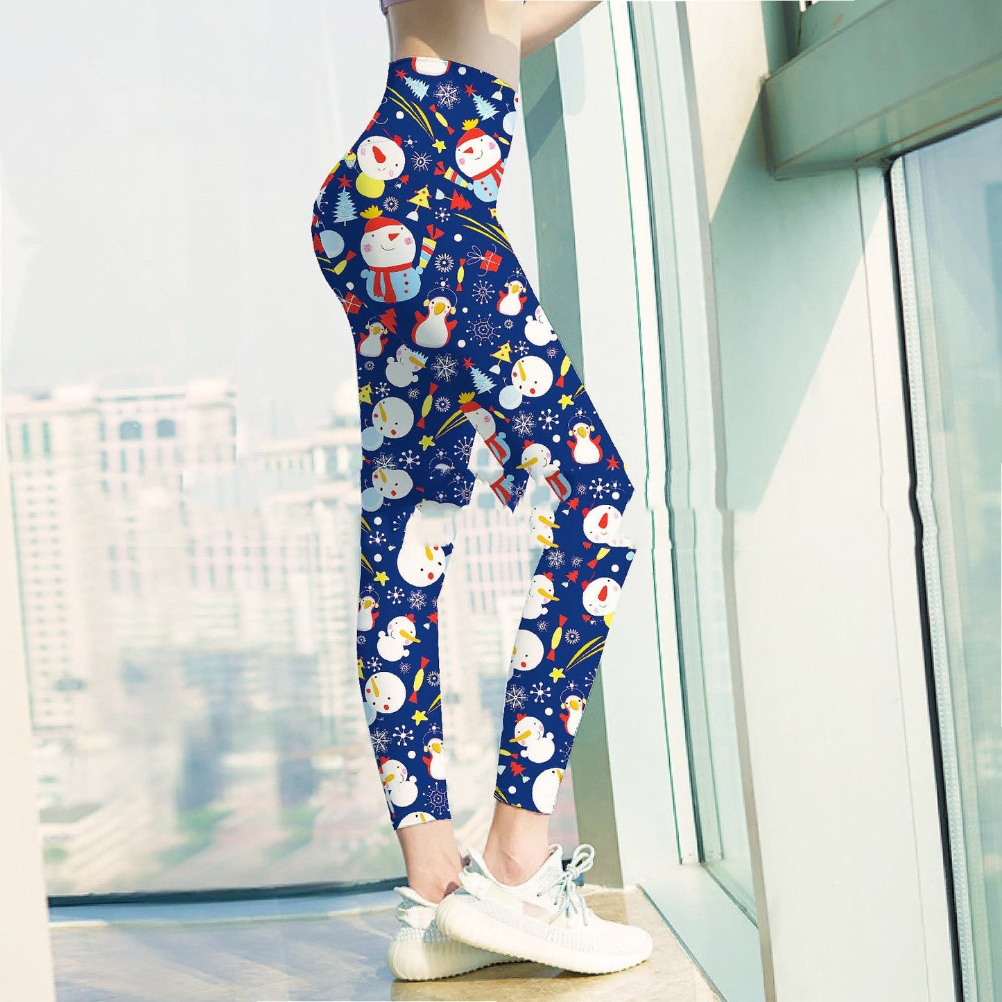 Personalized Christmas Leggings - Yoga Ready - Cake Pops Parties