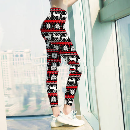 Personalized Christmas Leggings - Yoga Ready - Cake Pops Parties