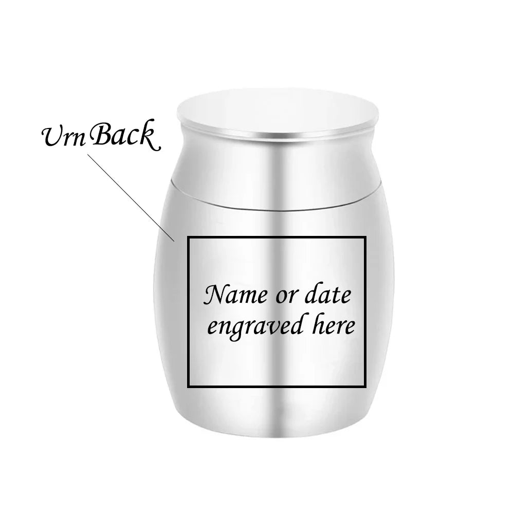 Personalized Custom Carving Cremation Urn - Cake Pops Parties