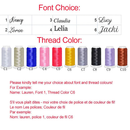 Personalized Embroidered Baby Soother Blanket - Cake Pops Parties