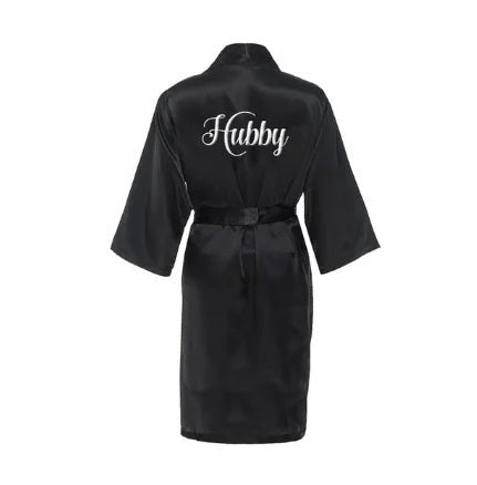 Personalized King & Queen Satin Robes Set - Cake Pops Parties
