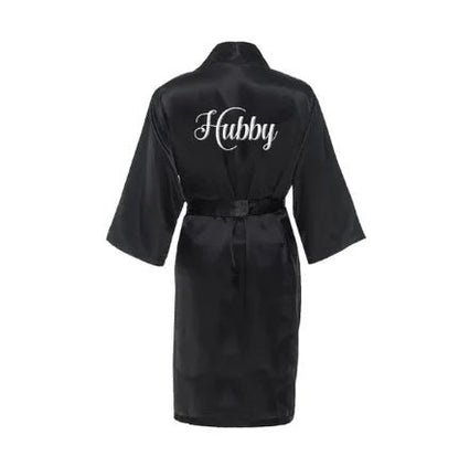 Personalized King & Queen Satin Robes Set - Cake Pops Parties