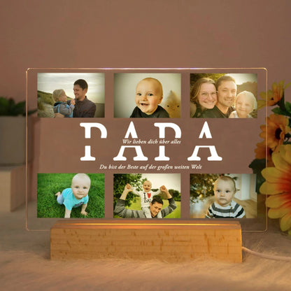 Personalized Multi - Photo Night Light - Cake Pops Parties