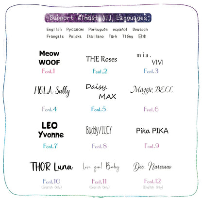 Personalized Pet ID Tag - Custom Engraved Necklace - Cake Pops Parties