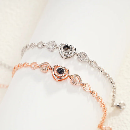 Personalized Projection Photo Bracelet - Cake Pops Parties