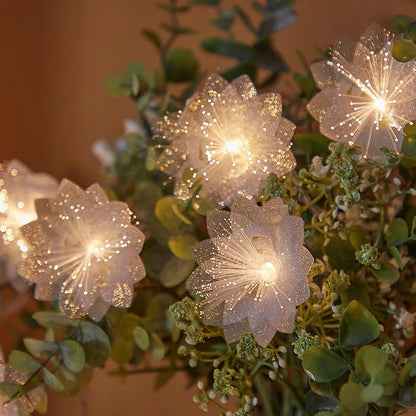 Plumeria Flower LED String Lights - Cake Pops Parties