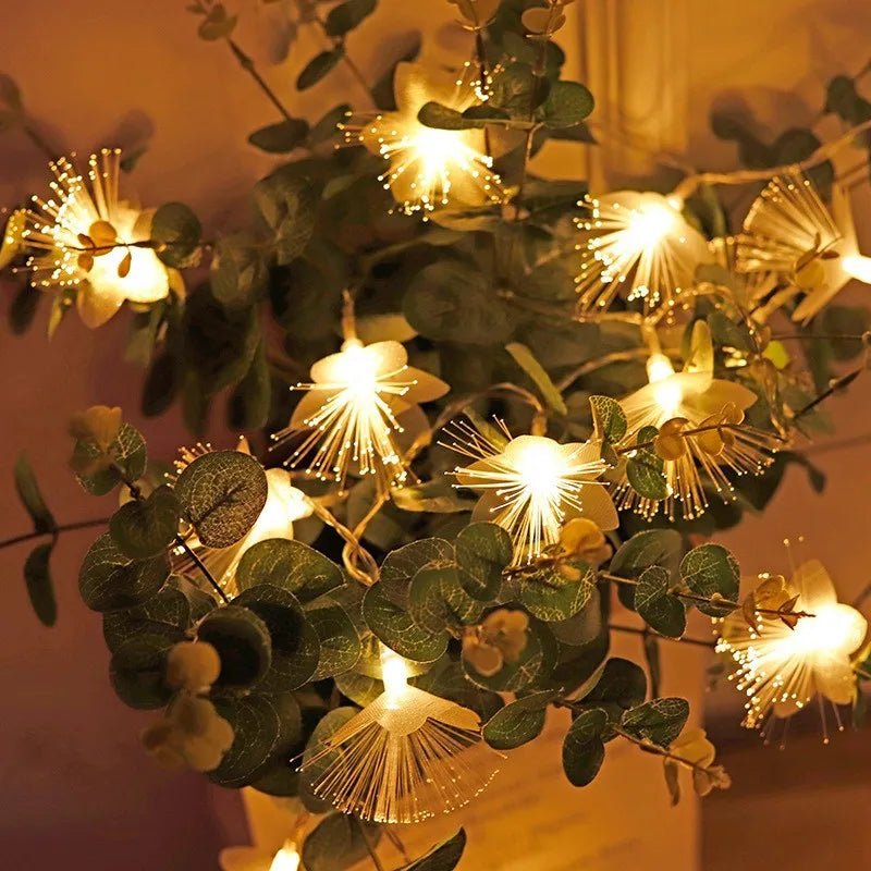 Plumeria Flower LED String Lights - Cake Pops Parties