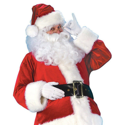 Plus Size Santa Costume - Red Christmas Carnival Cosplay - Cake Pops Parties