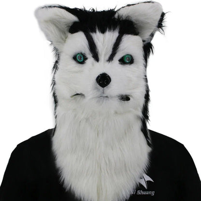 Plush Animal Head Mask Halloween Costume - Cake Pops Parties