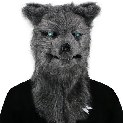 Plush Animal Head Mask Halloween Costume - Cake Pops Parties