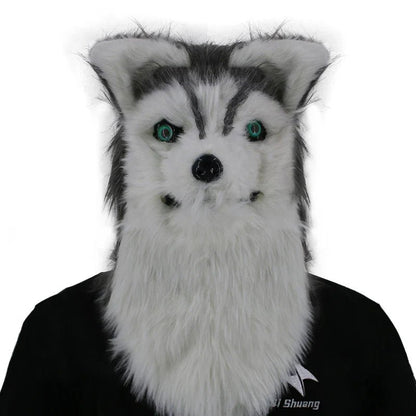 Plush Animal Head Mask Halloween Costume - Cake Pops Parties